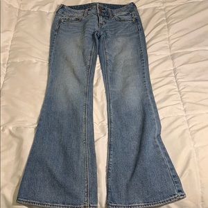 American eagle boot cut jeans size 00